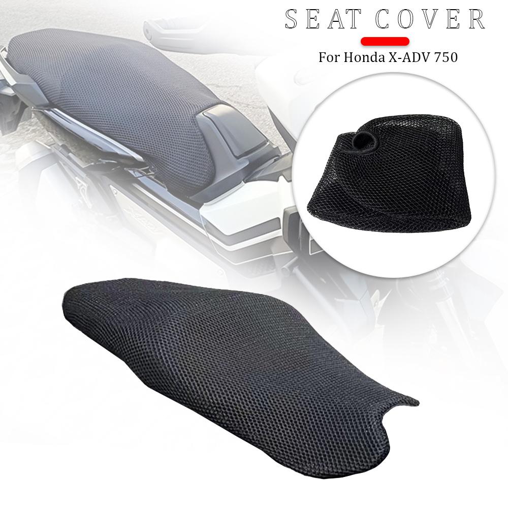 Motorcycle Accessories For 2017-2024 Honda X-ADV 750 X ADV XADV 750 XADV750 Rear Seat Cowl Cover 3D Mesh Net Sunproof Protector