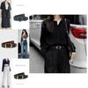 Trendy Women's Simple Durable Leather Belt Elegant Pin Buckle For Casual Outfits