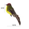 2PCS  Fake Birds Artificial Feather Foam Doves Wedding Garden Decoration