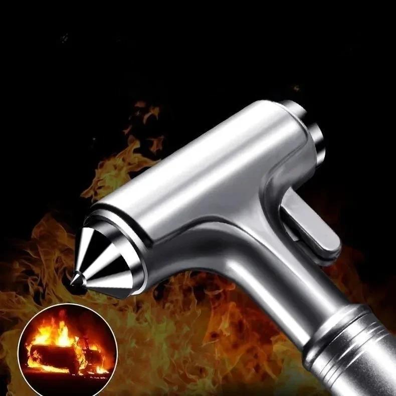 Car Safety Hammer Car Window Breaker Emergency Hammer Seat Belt Cutter Suitable for Car Rescue Escape Rescue Safety Hammer