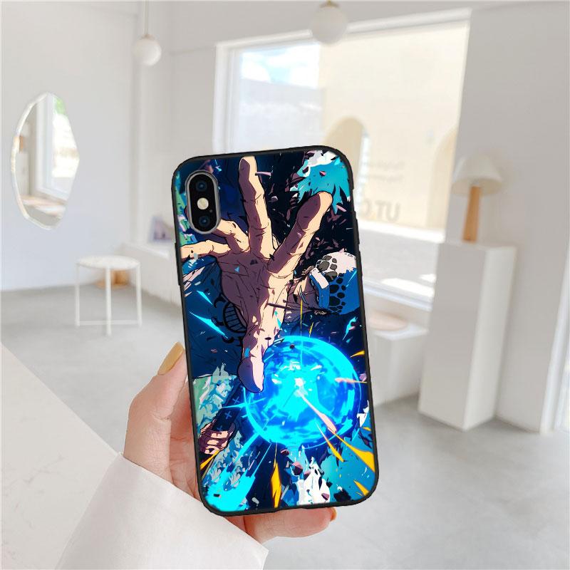 FM38 One Piece Law Soft Shell Phone Case for Redmi Note 10 11 12 Pro Max 10S 10C 10T 11A 11S 12S 12C