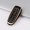 5 Button TPU Car Key Cover Case for Ford Edge Explorer Escape Focus Taurus Flex for Lincoln MKS MKT MKX MKZ Navigator Key Cover