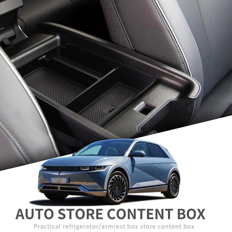 Neuer Mittelkonsolen-Organizer für Hyundai Ioniq 5 2025-2025 Mittelkonsolen-Aufbewahrungsbox Obere untere Konsolenablage Zubehör