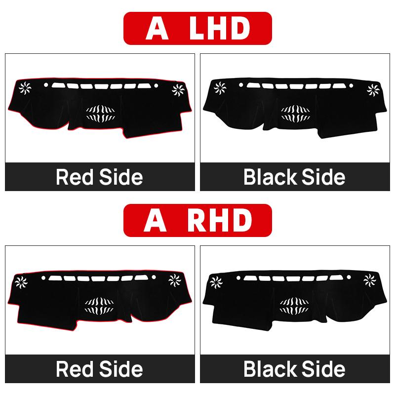 Car Accessories For Toyota Land Cruiser Prado J150 2010 - 2015 2016 2017 2018   Dashboard Cover Avoid Light Pad Carpet