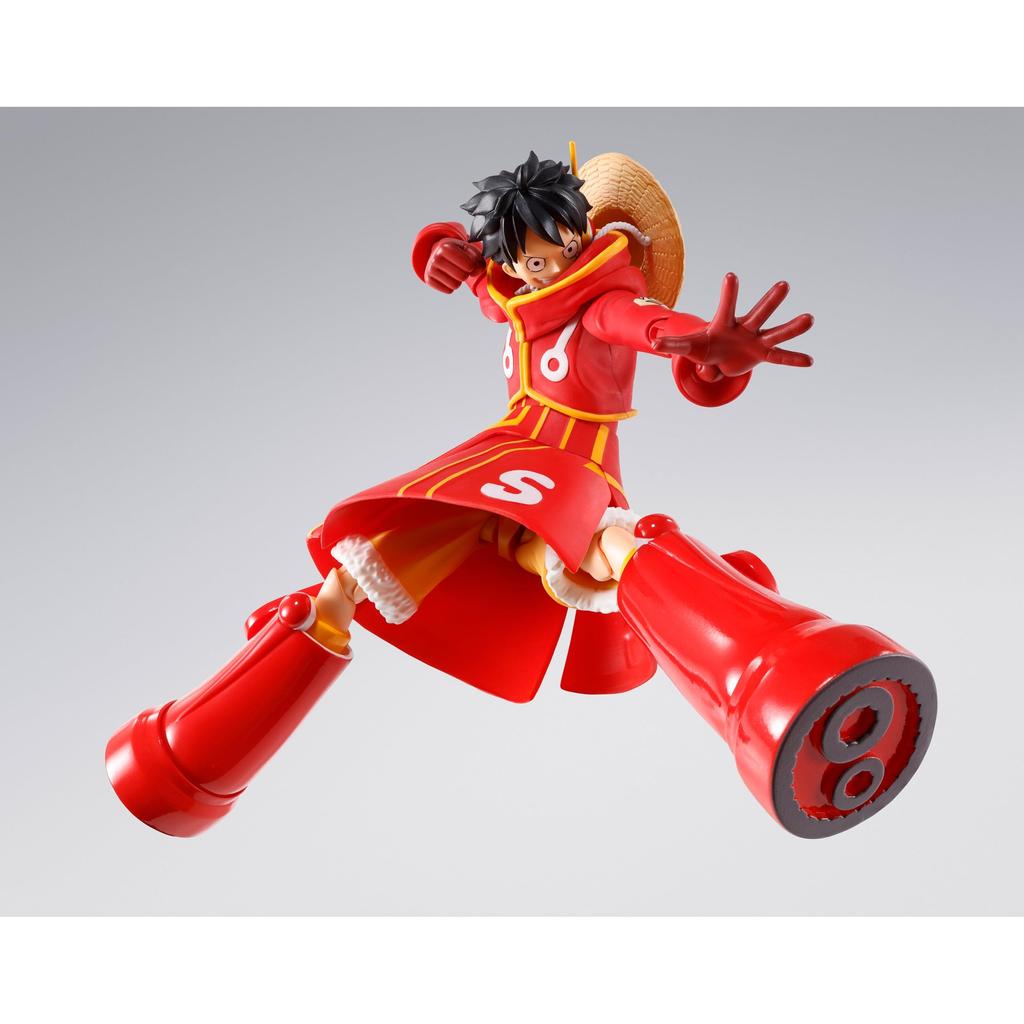 TAMASHII NATIONS S.H.. Figuarts ONE PIECE Monkey D. Luffy Gelecek Ada Egghead 150mm PVC ABS Boyalı Aksiyon Figürü