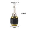 1 4 Inch Hex Handle Big Head Pop Up Quick Release Self Locking Adapter Electric Drill Driver Bit Extension Rod