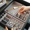 Jewelry Organizer Jewelry Storage Tray Display Holder Ring Bracelet Necklace Storage Box Showcase Drawer Organizer Trays
