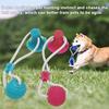 Multifunction Pet Molar Bite Toy Self-Playing Rubber Ball Toy with Suction Cup