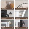 Silicone Cute Pet Door & Wall Bumper Sticker - Penguin & Panda Design