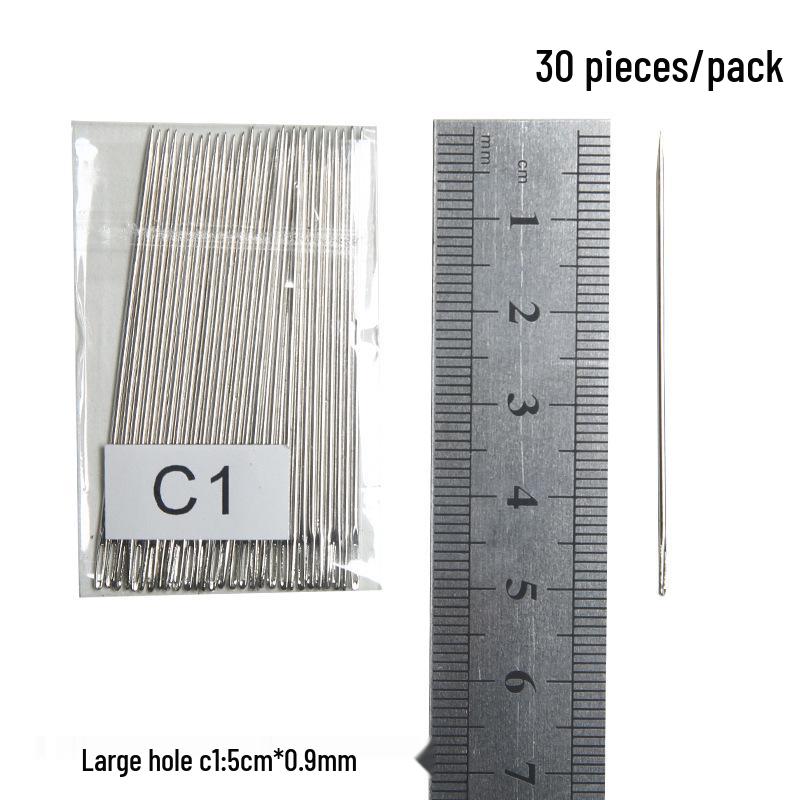 

Стальные швейные иглы: Большое и маленькое ушко, длинные иглы для квилтов, одежды, вышивки крестом, вышивки