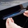 24/12/4pcs Car Door Handle Sticker Automatic Handlebar Protective Film PVC Anti-scratch Decorative Decal for Tesla Model 3/Y
