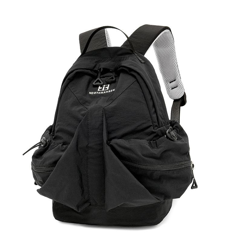 Schoolbag New Lightweight Design Sense Fashion Large Capacity Casual Backpack Women's Simple Autumn Outing Spring and Autumn Portable Backpack