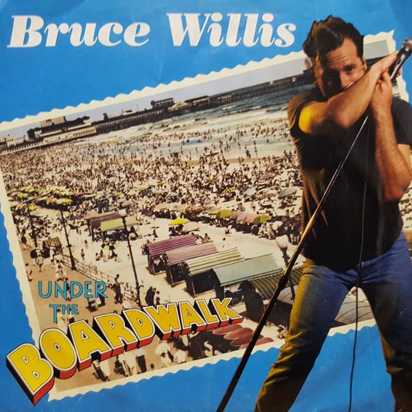 

7inch Record BRUCE WILLIS Under The Boardwalk Jackpot Brun 1896 Motown 1987 Canada SoulFunk Used