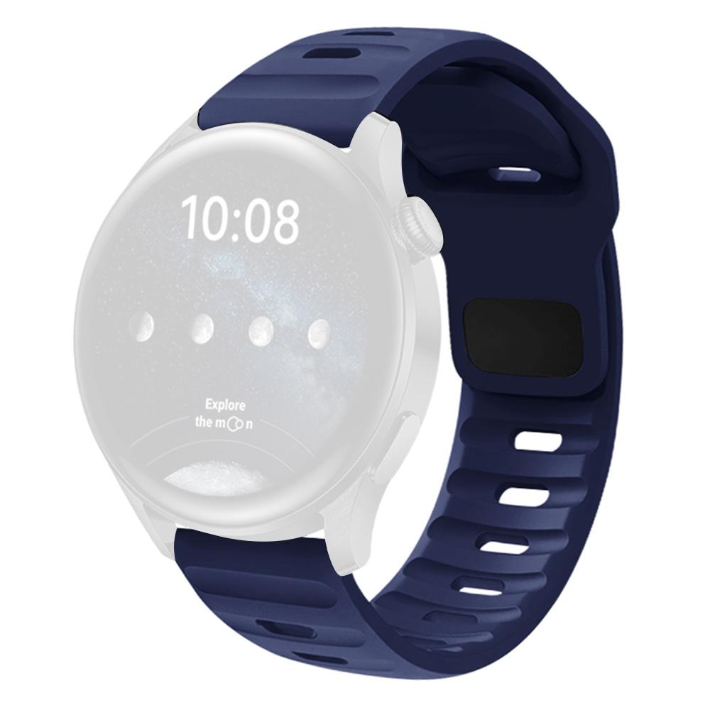 22mm Watch Band For Huawei Watch GT 5 Pro/GT 5/GT 4 46mm Quick Release Square Buckle Silicone Strip