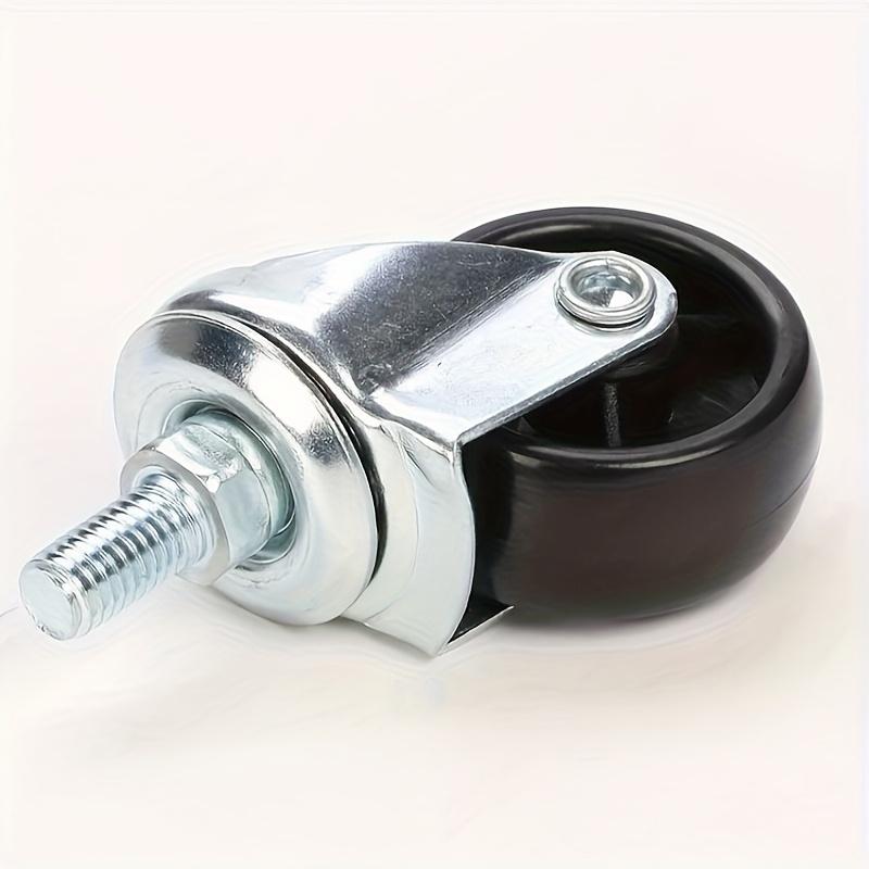 1,5 tommers kraftige svinghjul, M8*15mm, Stillegående gjengestang for vogn, møbelben, barnesenghjul, verkbenktilbehør