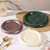 Jednokolorowy Okrągły Ceramiczny Talerz Obiadowy w Stylu Zachodnim Talerz na Stek Talerz na Makaron Talerze do Sushi Talerz Sting Talerzyki Deserowe Miska na Owoce