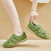 Mode 2025 Frühling Neue Elegante Schleifen Design Flachmündige Lässige Einzelne Schuhe für Damen Bequeme Atmungsaktive Low-Top Flache Sneakers