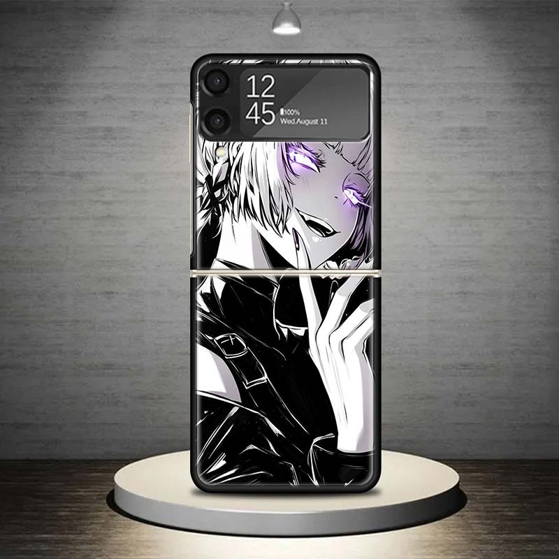Nazuna Nanakusa Anime Phone Case For Samsung Galaxy Z Flip 7 6 5 4 3 5G Shockproof Cover Z Flip7 Flip6 ZFlip5 Flip3 Flip4 Luxury