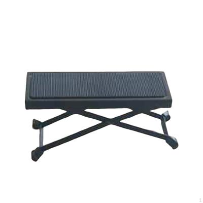 Reposapiés para Guitarra, Reposapiés Robusto, Estable Acero Inoxidable Plegable Altura Ajustable