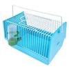 Portable bird cage to carry parrot small bird cage portable cage pillow peony with two feeders birds supplies  WJ1130199