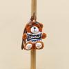 Cute Plush Bear Keychain Pendant With Goggles And Sweater Design For Collectors