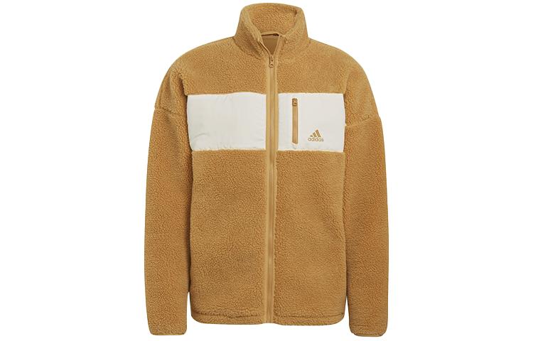 Adidas Jackets Unisex Yellow Stand Collar Moderate Other HI1185 XS