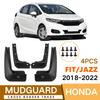 Convient pour Honda Fit FIT JAZZ 2018-2020 version standard tuiles d'aile avant et arrière accessoires automobiles