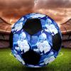 Shadow Milk Cookie Indoor Soccer Ball Colorful Machine Stitched PVC Size 5 Team Training Competition Ready Durable High-Bounce Cool Sports Gift