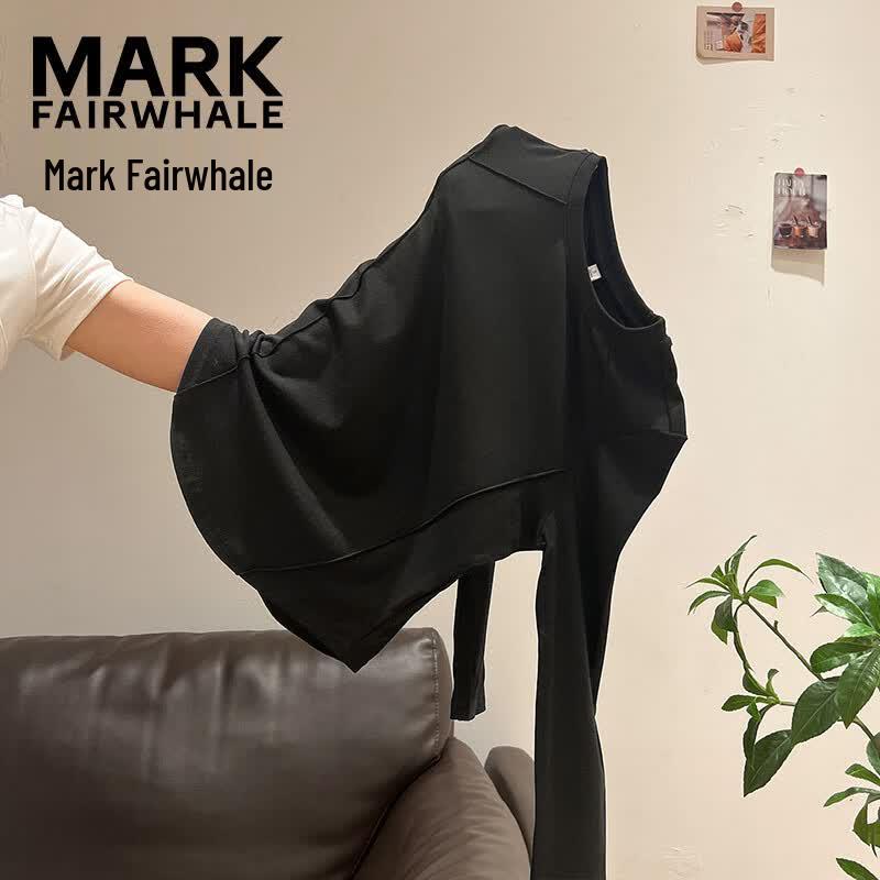 Mark Fairwhale Women's Round Neck Long Sleeve T-shirt
