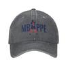 Classic Unisex Cotton KM Mbappes Football Soccer Baseball Cap Adult Adjustable Dad Hat Women Unisex Hip Hop