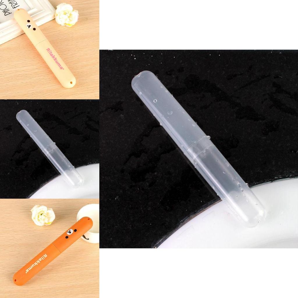 Fun And Functional Portable Toothbrush Cover Holder Bear Storage Box Perfect For Travel