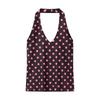 European and American Style, New Women's Clothing, Versatile, Fashionable Polka Dot Neck Collar Top 5644037