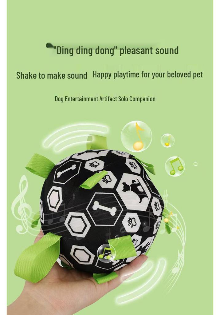 Self-Entertainment Bite-Resistant Dog Toy Ball for Collies, Labradors, Corgis & More