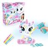 Licorne Pailletée – Avec spray électronique, feutres et pochoirs – AIR 088-Canal Toys – Airbrush Plush