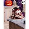 1pcs Skeleton Spider Horror Eye Halloween Decorations 3 Different Styles of Room Decorations  Decoration Home Decor