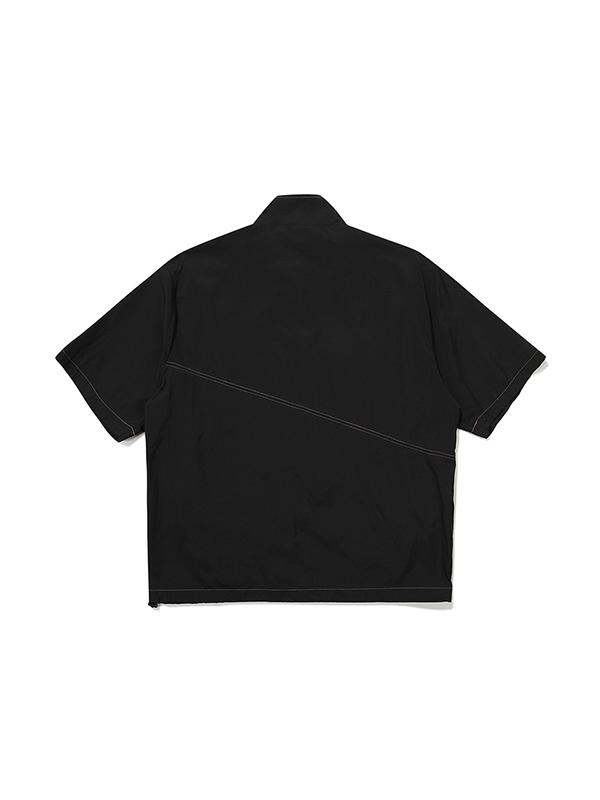 Bbc Earth Earth Stitch Short Sleeve Anorak_Black