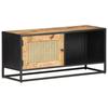 Day and Night - Day and Night TV Cabinet Rough Mango Wood and Natural Cane 90x30x40 Cm
