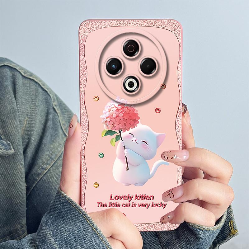 For Tecno Spark 30 Phone Case Spark30 4G KL6 Cover Silicone Cute Panda Flower Boys Girls Cartoon Shell Protective Coque Funda