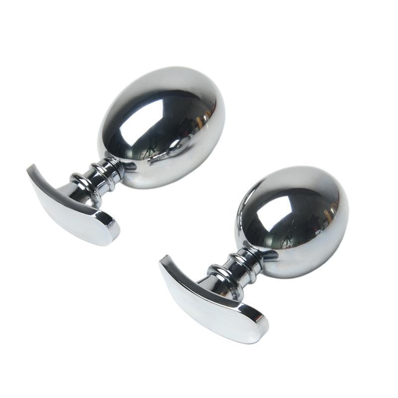 Verstellbarer abnehmbarer Metall-Analplug für Training und Outdoor-Nutzung