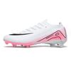 Football Shoes Mid-Top Football Shoes Fly-Woven Seamless Offset Printing Natural Lawn Ag Spikes Leather Feet Boys And Girls School Shoes