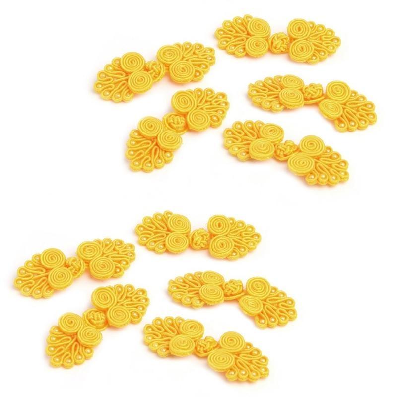 Chinese Knots for Frog Buttons 10 Pairs Chinese Traditional Clothes Ornament