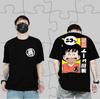 Son Goku Dragon Ball Men and Women Summer T-shirt Casual Sports Fitness Loose Oversized Comfortable Cotton Short Sleeves Top Y2k