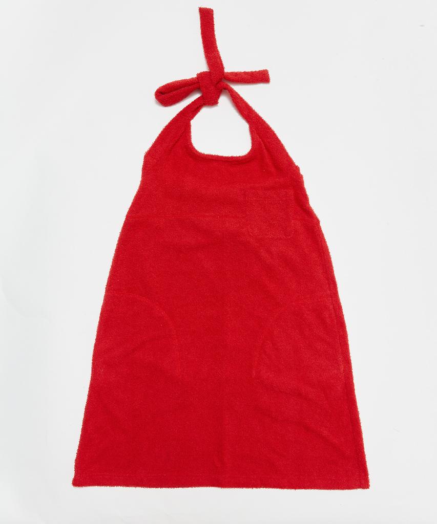 Pillipeulleiseu Terry Dress Red