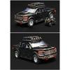 1/24 Ford F150 Off Road Pickup Truck Diecast Model Car Metal Alloy High Simulation Collection Hobby Display Birthday Gift for Friend