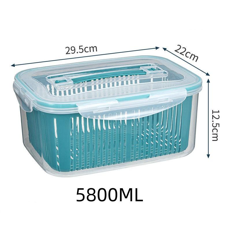 

Ящик для хранения холодильника, морозильник, органайзер для холодильника, контейнеры для хранения свежих овощей, фруктов, сливная корзина, органайзер для кладовой, кухни