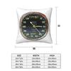 Old Speedometer 2 Pcs Square Pillowcase Pillow Cover Cushion Decor Comfort Throw Pillow For Home Bedroom