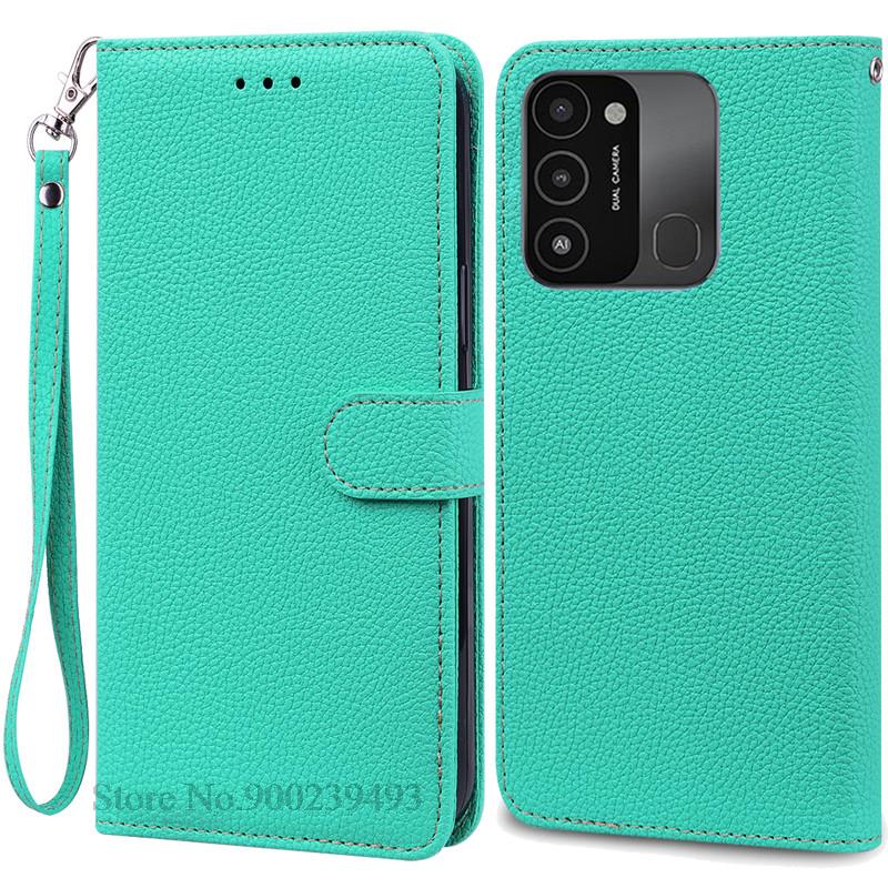 Para Capa Tecno Spark 8C Carteira Capa de Telefone de Couro Para Tecno Spark 8C Capa Flip Spark8C 8 C Capa de Telefone Coque Fundas Capa