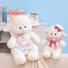 Apron Sailor Fluffy Sheep Plush Toy Cotton Filling Children Play Doll Collection