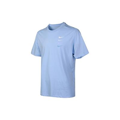 T Shirts Men's Blue Crew Neck Moderate Straight Fit DC2716-571