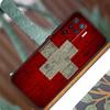 Switzerland Swiss Flag For OPPO A53S A57S A54S A38 A78 A58 A79 A15 A17 A77 A16 A76 A96 A52 A72 A5 A9 A94 A74 Case
